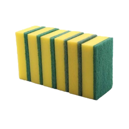 x6 Heavy Duty Jumbo Sponge Scourers