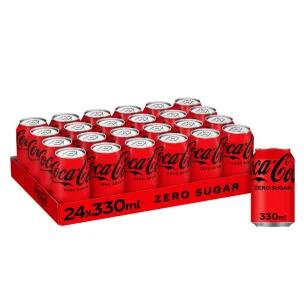 Coca-Cola Zero Sugar Cans (GB) 24x330ml