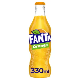 Fanta Orange Glass Bottles-(GB)-24x330ml