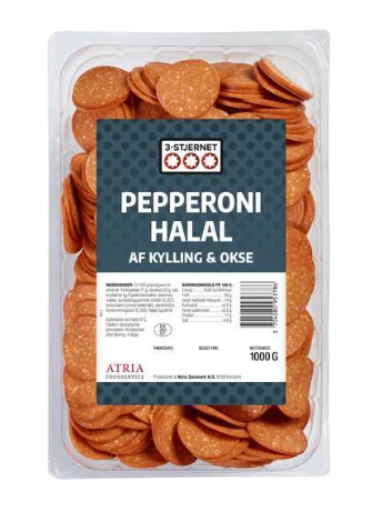 HALAL PEPPERONI 1KG