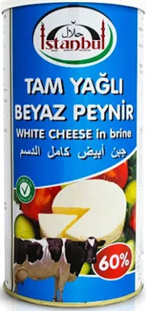 Istanbul White Cheese in brine 60% Fat 800g