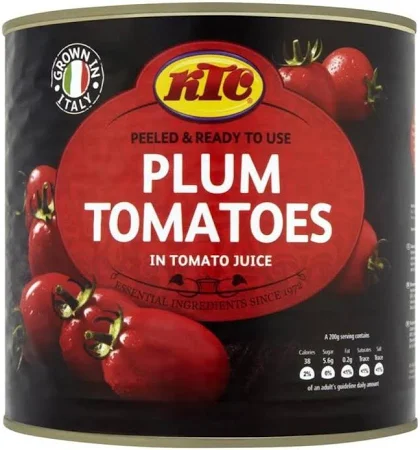 KTC Plum Tomatoes - 2.55kg