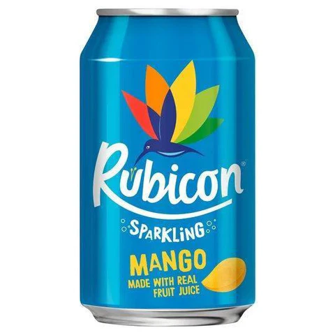 Rubicon Soft Drink Cans 24x330ml