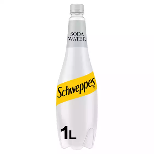 Schweppes Soda Water 1L