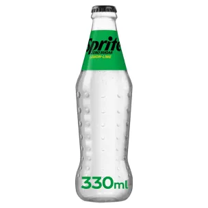Sprite No Sugar Glass Bottles (GB)-24x330ml