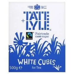 T & L White Cube Sugar 500g x 10